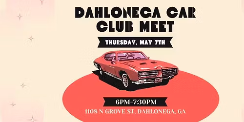 Dahlonega Car Club Cruise-In