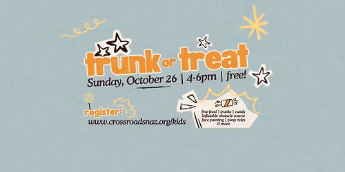 Trunk or Treat at Crossroads