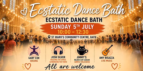 Ecstatic Dance Bath - With DJ Josh Silver and Amy Bisazza live