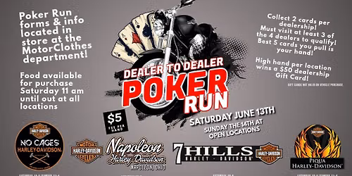 Dealer to Dealer Poker Run