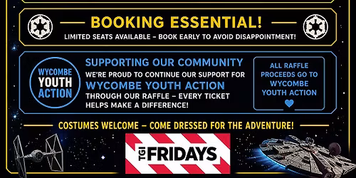 Kids Star Wars Themed Event @ TGI Fridays, High Wycombe