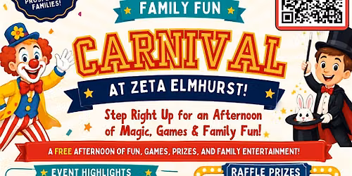 Family Fun Carnival at Zeta Elmhurst