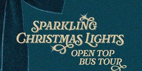 Sparkling Christmas Lights Open Top Bus Tour