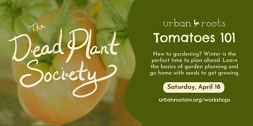 Tomatoes 101 Gardening Workshop