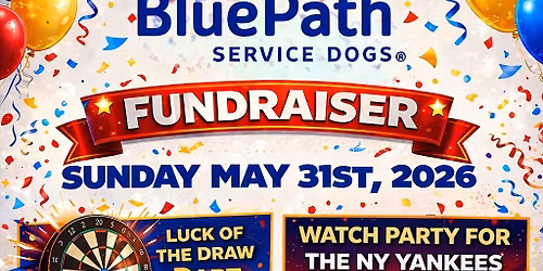 BluePath Service Dogs Fundraiser\/Dart Tournament\/Watch Party