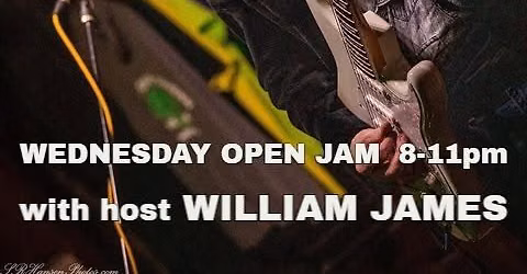 William James to host Wednesday Open Jam Session at Green Oaks Tavern