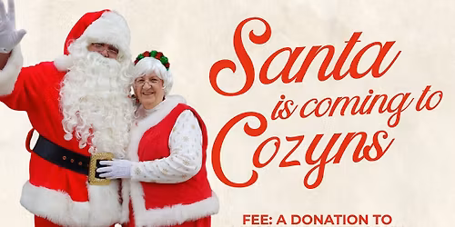 Photos with Santa & Mrs. Claus!