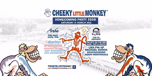 Pin Up's on The Pier again, that's a Shock! - Homecoming Party - Sat 21st March 2026