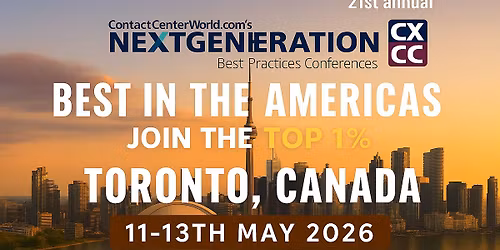  \ufffdNext Gen Contact Center and CX Practices Conference- Americas