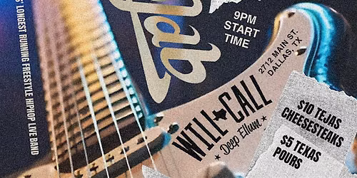 Live Music: Colab Band at Will Call Bar