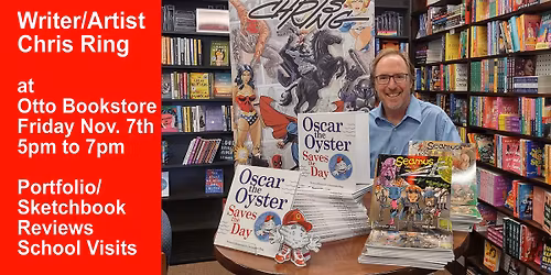 Chris Ring at Otto Bookstore