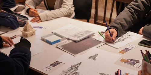 Taller de dibujo con Marga Fabbri y Visita a la Muestra Art\u00edstica
