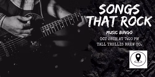 Songs that Rock Music Bingo at Tall Trellis