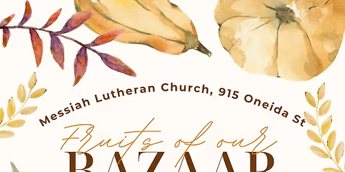 Fruits of Our Labor Bazaar