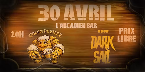 Golem De Bi\u00e8re - Dark Sail @L'Arcadien
