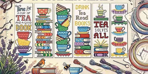 Embroidered Bookmark Workshop