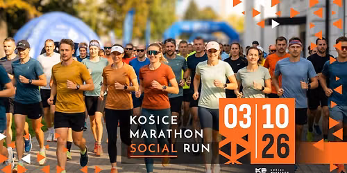 Ko\u0161ice Marathon Social Run 2026
