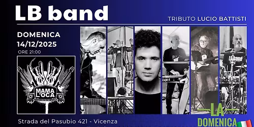 LB BAND LUCIO BATTISTI @MAMALOCA La domenica italiana \ud83c\uddee\ud83c\uddf9