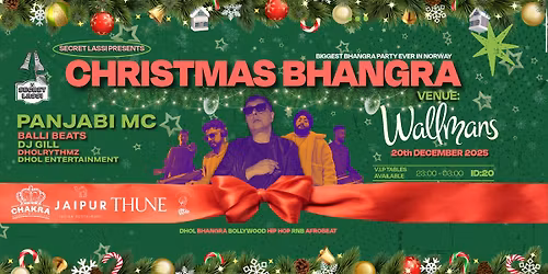 Christmas Bhangra 2025! @Wallmans | PANJABI MC | Balli Beats | DJ Gill
