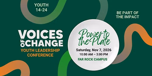 2026 Voices of Change Fall Youth Conference by The Campaign Against Hunger