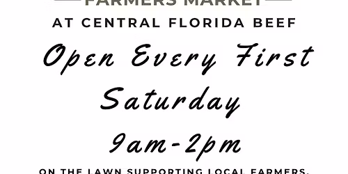 Brooksville Farmers Market at Central Florida Beef