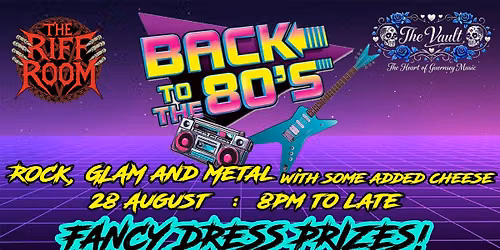 Riff Room - Back to the 80s music night 