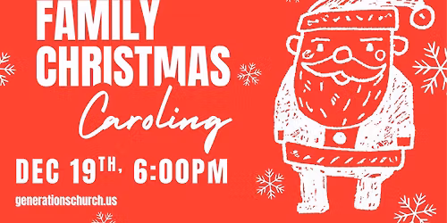 Family Christmas Caroling