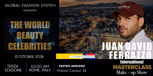 THE WORLD BEAUTY CELEBRITIES - Roma Edition 2026