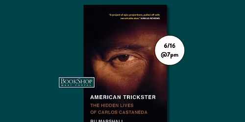 Ru Marshall discusses his new book "American Trickster" with Alison Owings