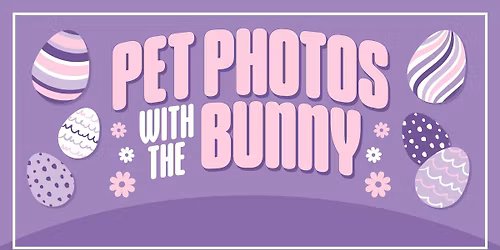 Pet Photos with the Bunny!