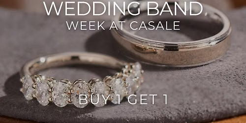 Wedding Band Week at Casale Jewelers - Staten Island (or Red Bank)