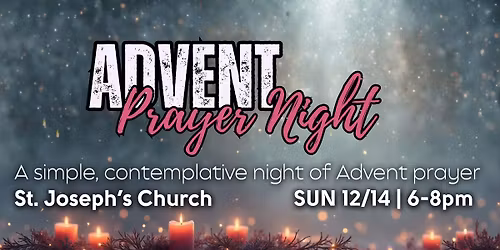 SJ | Advent Prayer Night