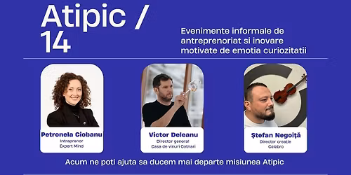 Atipic Meet (#14) @ V7 Startup Studio