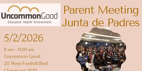Parent Meeting\/Reuni\u00f3n de padres