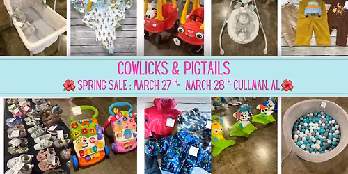 Cowlicks & Pigtails SPRING Sale 2026