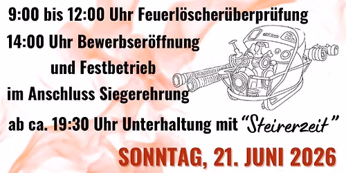 Feuerwehrfest & Bezirksfeuerwehrleistungsbewerb 2026