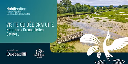 Visite guid\u00e9e gratuite d\u2019un milieu humide restaur\u00e9