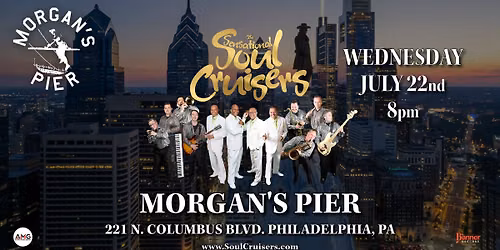 Soul Cruisers Dance Party Morgan's Pier Wednesday July 22