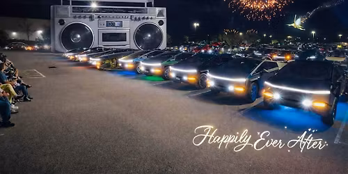 Disney World Firework Sync Tesla Light Show 'Happily Ever After' TRON V3