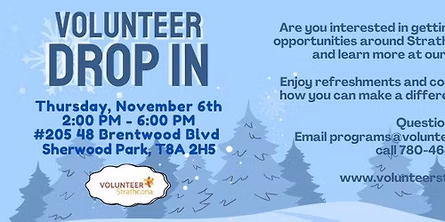Volunteer Drop-In