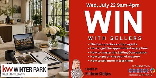 FREE - Win With Sellers Class - Includes Lunch
