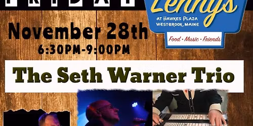 The Seth Warner Trio live at Lennys Pub