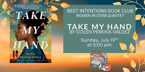 Best Intentions Book Club: Take My Hand