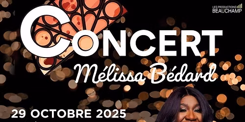 Ajout de billets-Concert M\u00e9lissa B\u00e9dard