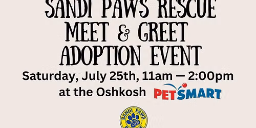 PetSmart Meet & Greet Adoption Event