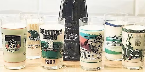 Derby Glass Soy Candle Making