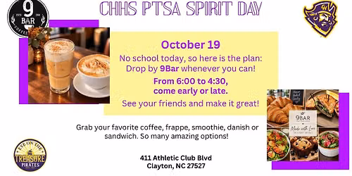 CHHS Spirit Day at 9Bar