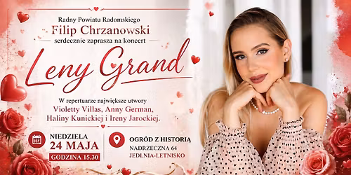 Lena Grand i najpi\u0119kniejsze polskie przeboje w Ogrodzie z histori\u0105 - Nadrzeczna 64 w Jedlni-Letnisku