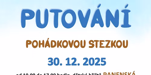 V\u00e1no\u010dn\u00ed putov\u00e1n\u00ed POH\u00c1DKOVOU STEZKOU