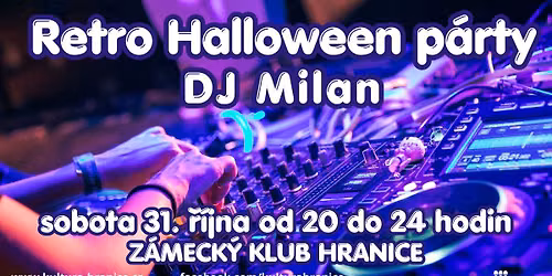 Retro Halloween party